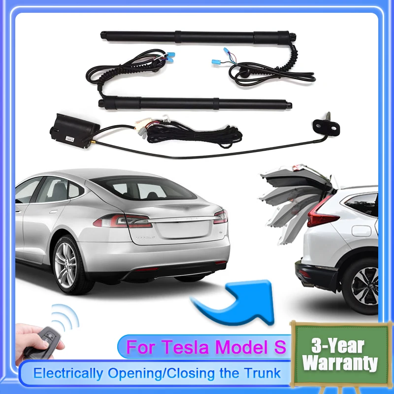 

For Tesla Model S 2012~2024 Car Electric Tailgate Lift System Auto Tail Gate Opener Automatic Lifting Rear Door for Trunk Strut