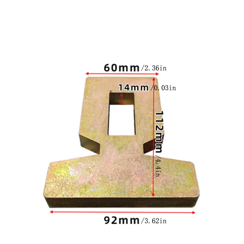 Fixing Block of Vice grip Clamp Main Clamp Skirt Clamp Fixing Bolt