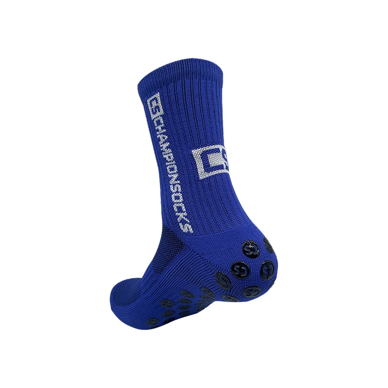 Soccer Socks Six Pairs Professional Training Sports Polyester Breathable Sweat Absorbing Non Slip