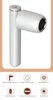 Cordless Powerful Wind Hair Dryer Hot & Cold Wind 400W Portable Lightweight Hair Blow Dryer Charging Base Concentrator Travel 6