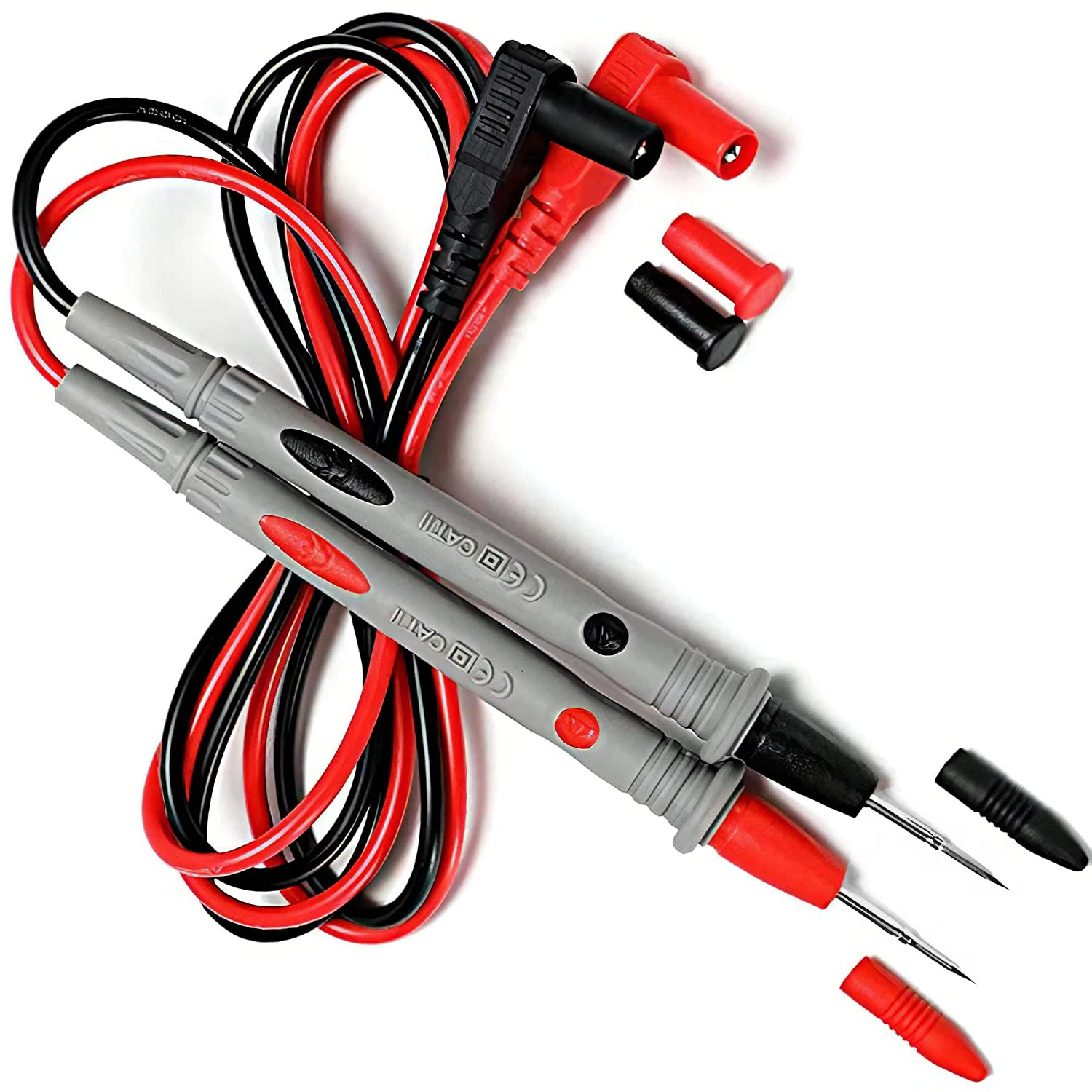 Description Picture 2 of item1 Set Multimeter Voltmeter Cable Ultra Fine Needle Tester Unique Probe Test Cord For Electric Equipment Testing Supplies