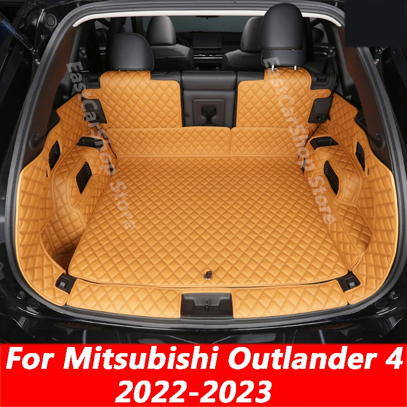 For Mitsubishi Outlander 4 2022 2023 Car All Surrounded Rear Trunk Mat Cargo Boot Liner Tray