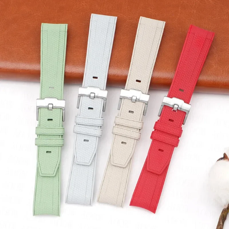 TPU Rubber Watch Strap - Buckle Detail