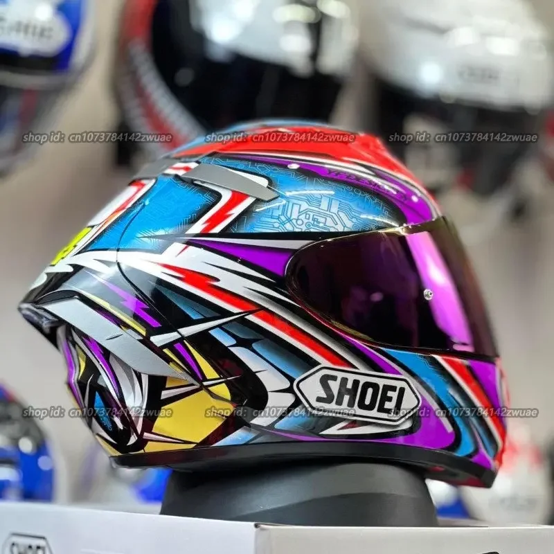 

Мотоциклетный шлем X-Spirit III X14, спортивный шлем на все лицо, фиолетовый, Kato DAIJIRO X-четырнадцать