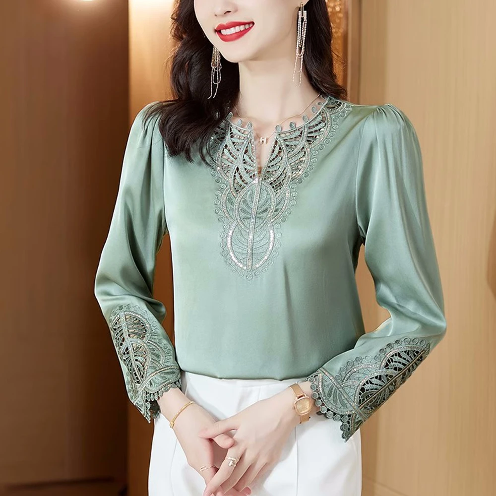 L’Or Embroidery Pin tuck Blouse PINTUCK BLOUSE - Dear Prudence Shops