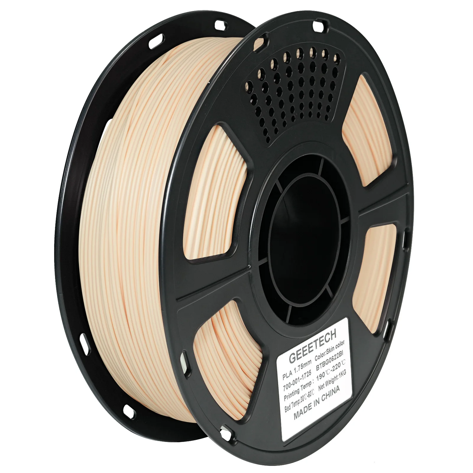 Geeetech Premium PLA Filament - 1kg Spool, 1.75mm, High Precision, Free Shipping