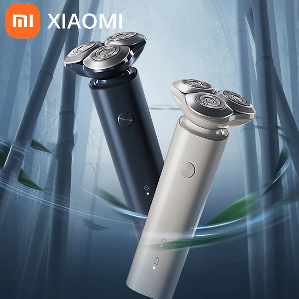 XIAOMI Mijia Men's Electric Shaver Beard Trimmer S101 Shavers IPX7 Waterproof Portable 3 Head Man Balls Shaving Machine