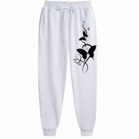 Female Printing Casual Versatile Women Pants Trendy Hip Hop Trousers With Drawstring Pockets Sweatpants - Image 3