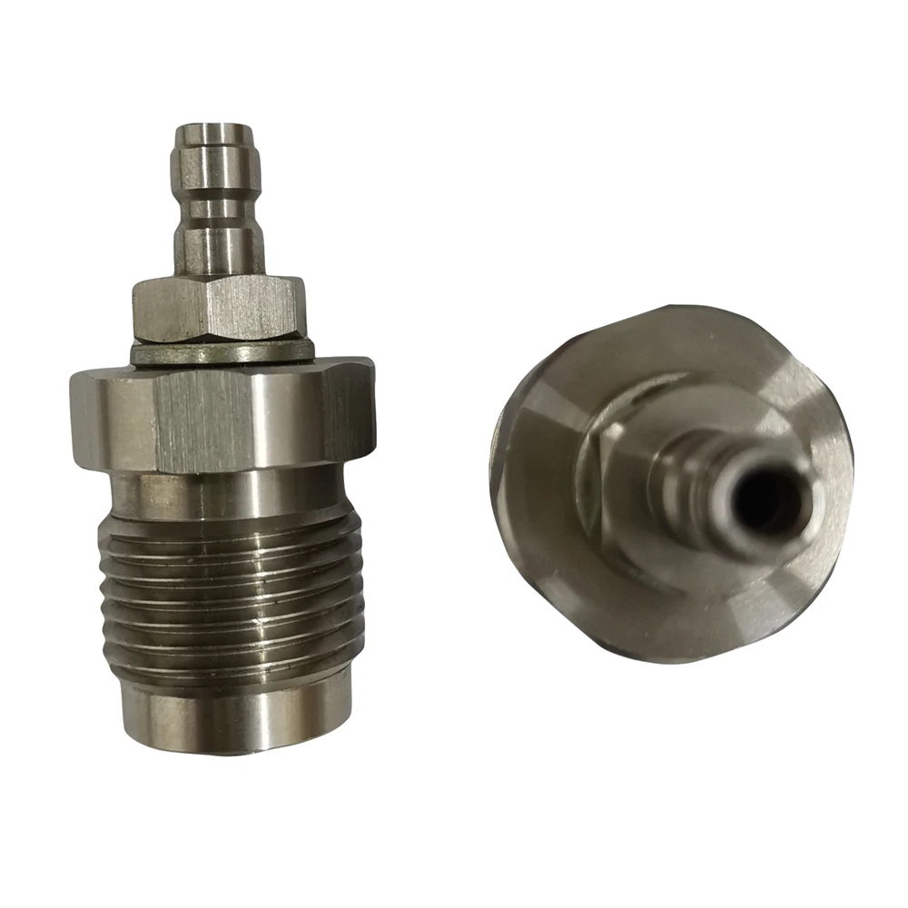 DIN G5/8 Thread Convert To 8mm Fill Nipple Quick Fitting Adaptor For PCP Tank Valve