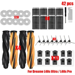 Premium Vacuum Cleaner Replacement Accessory Kit - Main Side Brush, Filter, Mop Cloths, Dust Bag (Set 23)