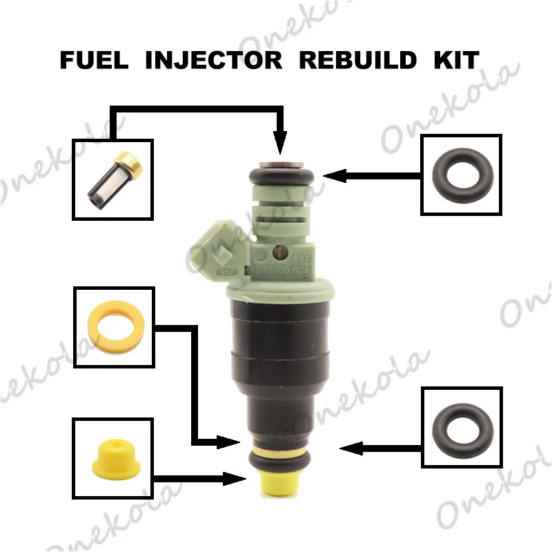 Kit Di Riparazione Iniettori Di Carburante O Filtri Per Citroen Renault Volvo 940 740 760 90-95 852-12146 0280150804