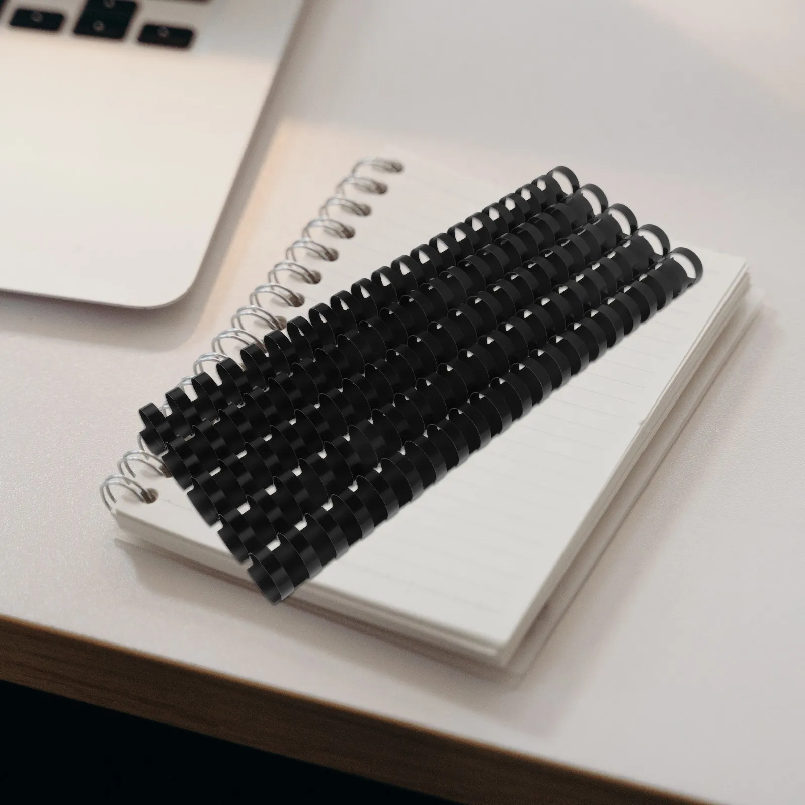 50개입 21링 플라스틱 빗, 빗 바인딩 시스템용, 전문 문서 마무리용, 다양한 색상 및 크기