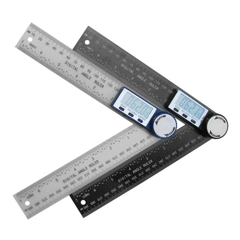

Woodworking Scriber Measuring Ruler Square Ruler for Carpentry Measuring