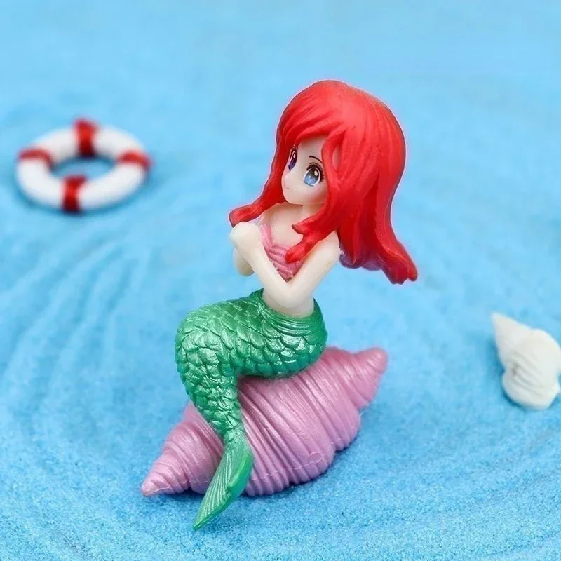 Aquarium Mermaid Ornaments Figurines Decorations