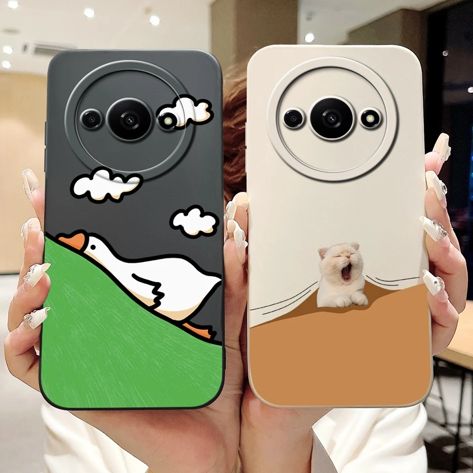 Cute Funny Cartoon Shockproof Phone Case - Soft TPU s