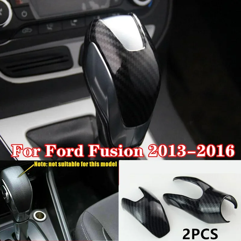 

Новинка, 2 шт./комплект, внутренняя отделка из АБС-углеродного волокна для Ford Fusion 2013, 2014, 2015, 2016
