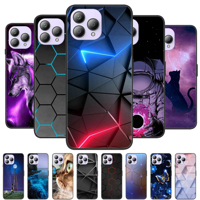 CAXKJE Custodia per Cubot P80 (6.58 Pollice),Trasparente Cover Silicone