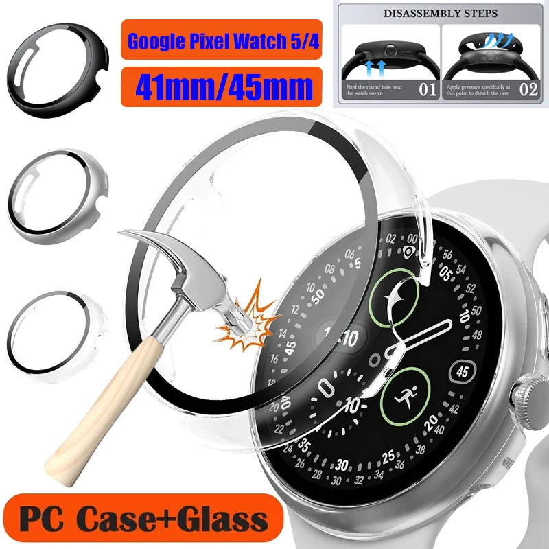 Premium Anti-Scratch Screen Protector Case with Tempered Glass