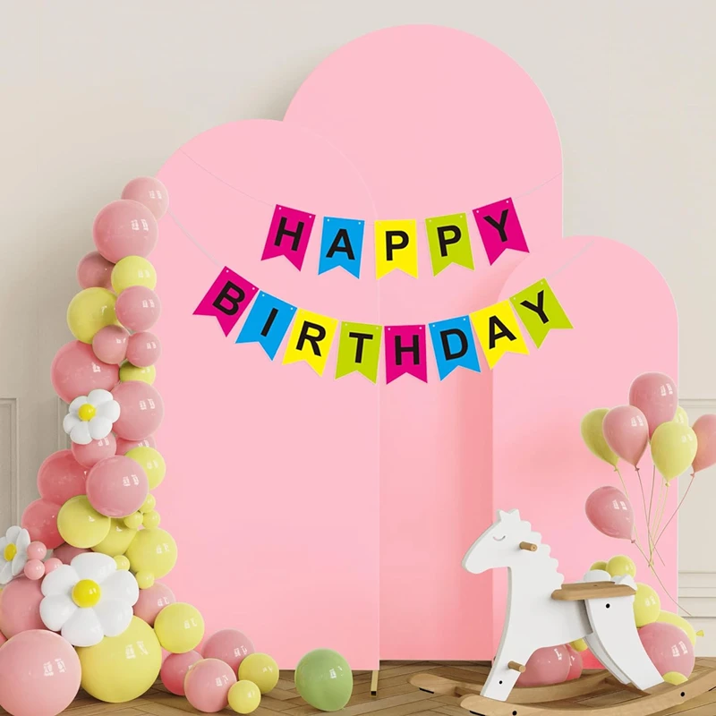 9 Colors Wedding Arch Cover Stand Backdrop for Birthday Party Banquet Decoration