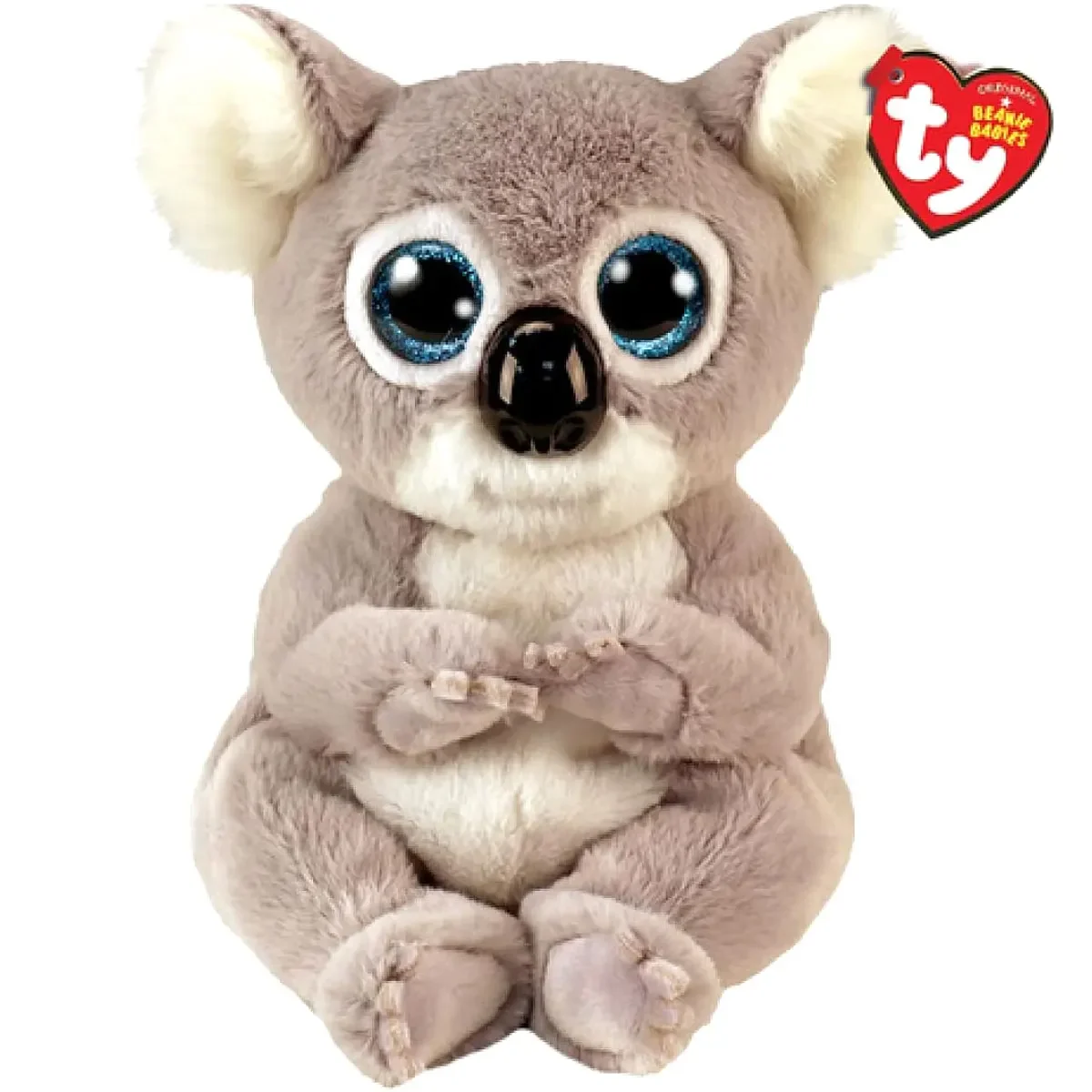 thumbnail image 1 of Peluche de animales de peluche de 15 cm de Ty Big Eye, zorro liso, Ferdinand, Locky, axolotl, Dexter, Icy Seal, gato Heather, juguete para niños, regalo de vacaciones, 1 of 5