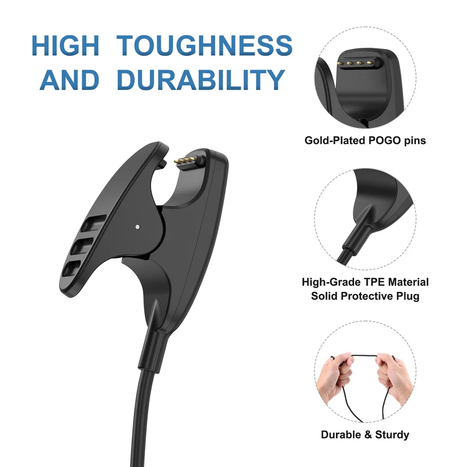 vhbw Câble de charge compatible avec Suunto 3 Fitness