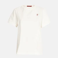 CHCH Women T-Shirts Short Sleeved Tees Casual New White Tops Women's Tee Embroidery Fashion Ladies Cotton Shirts Women Tees Tops - Image 6