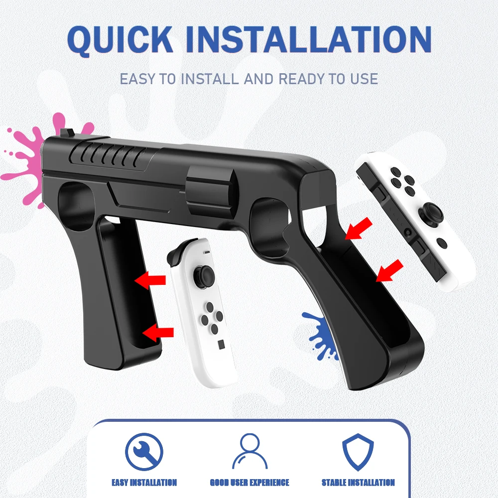 Gun Holder Accessories Nintendo Switch Joy-con - Splatoon3 Games Joy-con