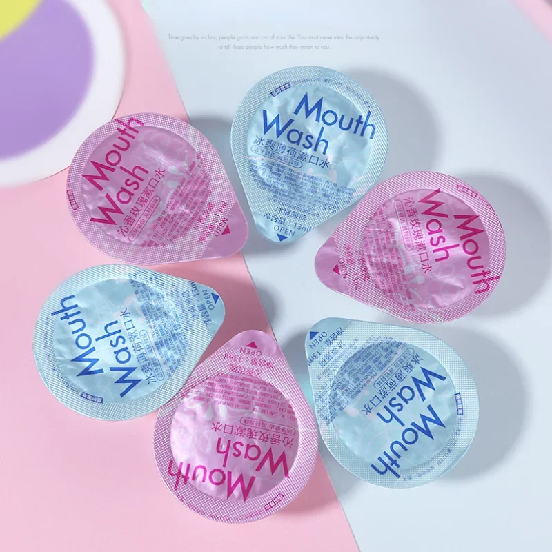 Tazza Di Gelatina Usa E Getta Collutorio Alito Fresco Rimozione Delle Macchie Dei Denti Bocca Granulare Acqua Uomo Donna Viaggio Portatile Igiene Oral