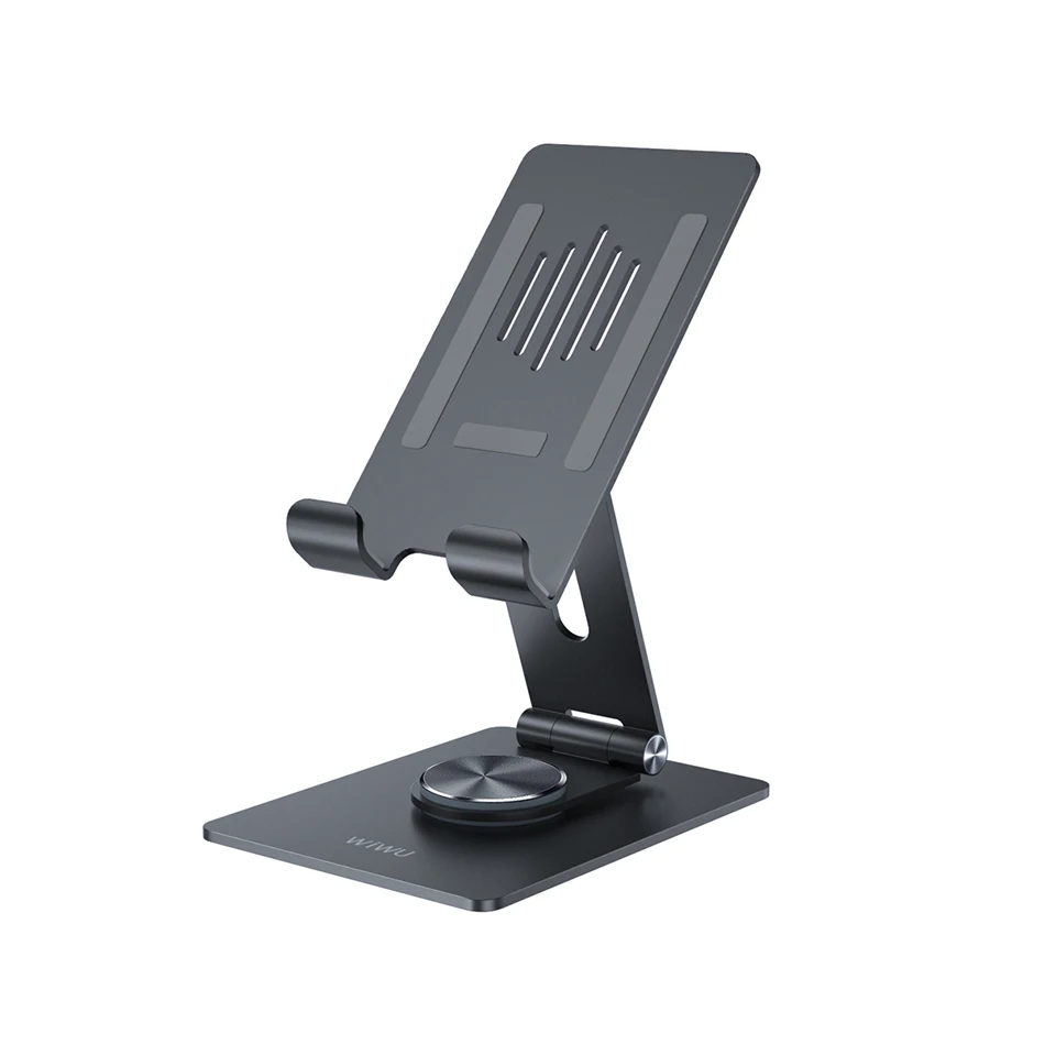 Wiwu-tablet Suporte para Ipad Pro 12.9 ar 10.9 com Rotação Duplo Suporte Ajustável para o Telefone Móvel Suporte de Mesa Dobrável - Imagem 3