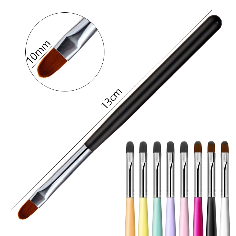 

1-9PCS Nails Art Brush Pen 3D Tips Pattern Phototherapy Acrylic UV Gel Extension Builder Coating Painting Pen DIY Manicure Tools