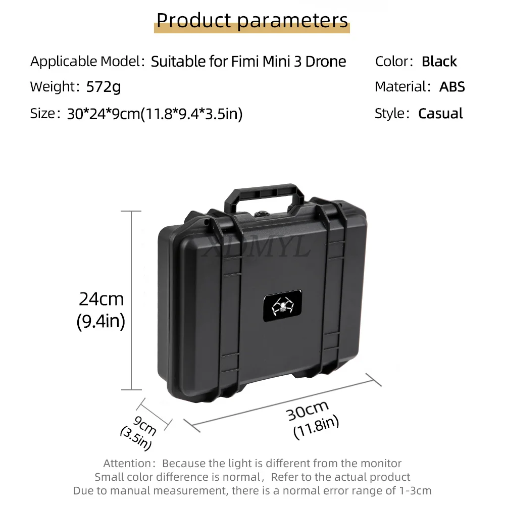 Drone Case Accessories Explosion-proof Travel Portable Carrying for FIMI Mini 3 Drone