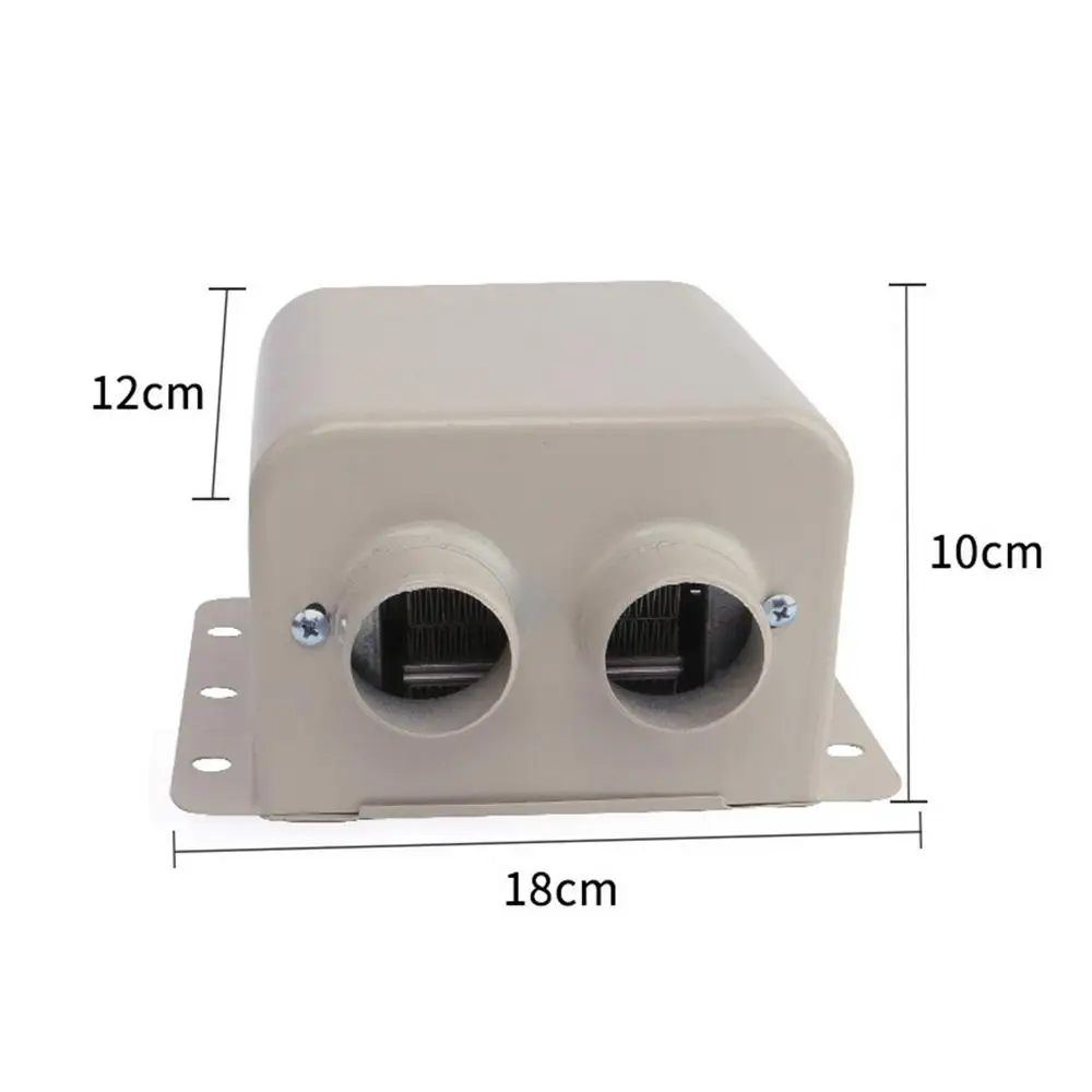 500W Car Heater 24V/12V Energy Saving PTC Car Fan Air Heater Instant Heating Parking Heater Windscreen Demister Defroster 800W