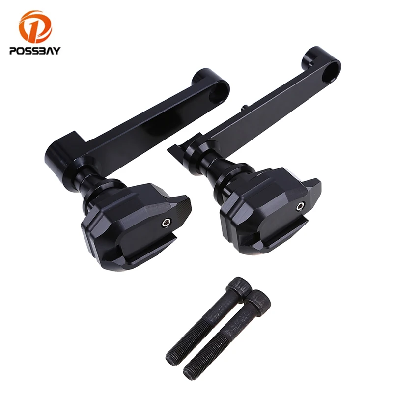 

Держатель кронштейна рамы мотоцикла POSSBAY, алюминиевые мотокроссовые Слайдеры для кафе, защита от падения для Honda CBR1000 2008-2016