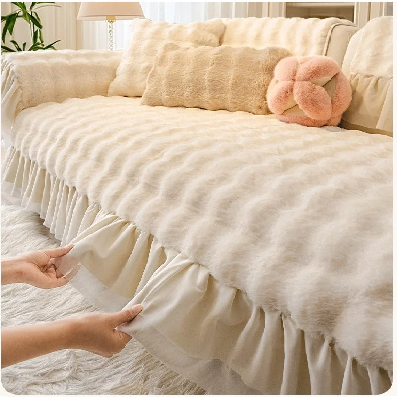 Rabbit Quilted Sofa Cover GFTOYC3477