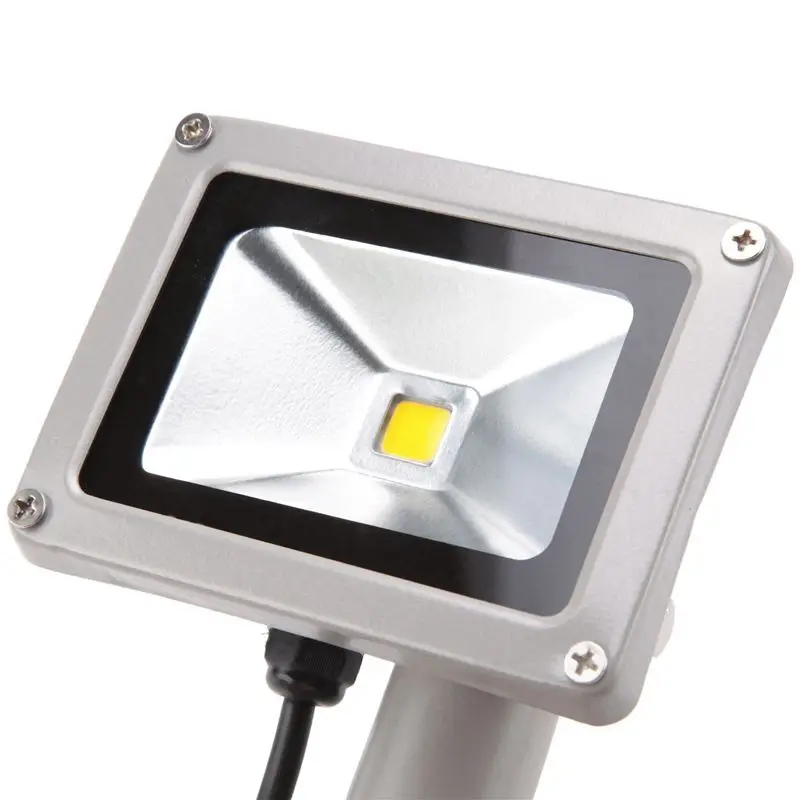 SYW-3X LED 조명 및 PIR 모션 센서가 장착된 따뜻한 백색 LED 스포트라이트 투광등(10와트)