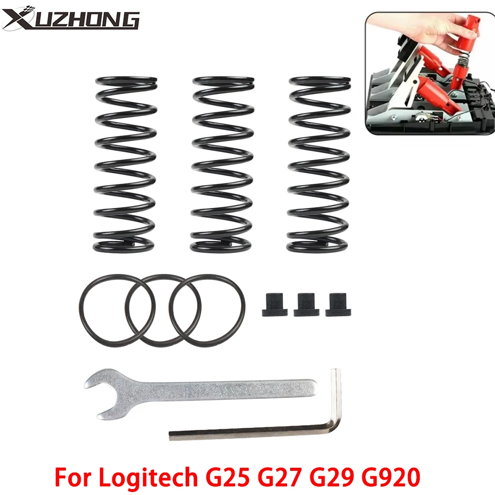 Brake Pedal Spring Kit Fit for Logitech G25 G27 G29 G920 Racing Wheel Throttle Brake Clutch Pedal Spring