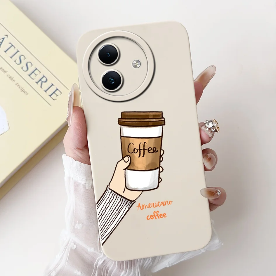 Shockproof Lovely Astronaut Marble Soft Silicone Matte Case