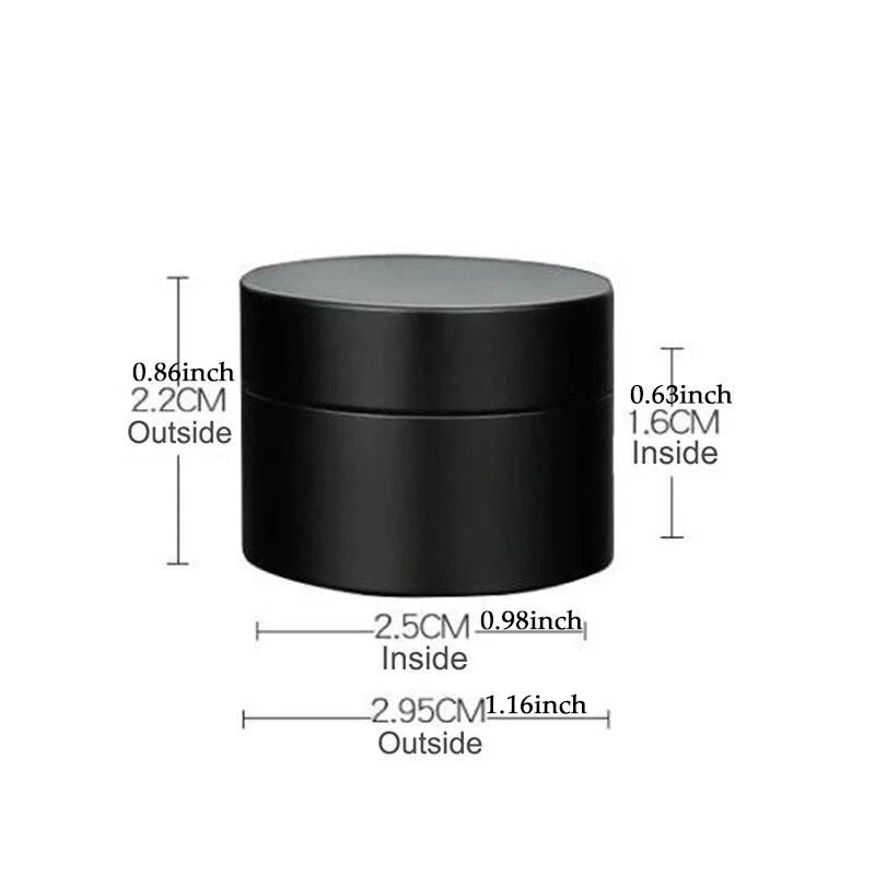 Compact Waterproof Stainless Steel Survival Pill Box Container