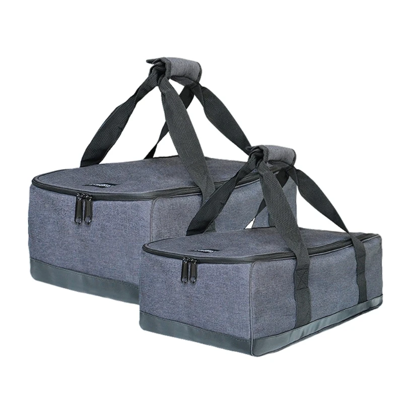 Camping Cookware Bag Portable Waterproof Pot Stove Storage Gas Tank Bags Outdoor Picnic Tableware Organizer for Camping