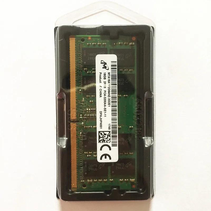 Memória RAM Micron DDR4 16GB 3200 Memória DDR4 16GB 2RX8 PC4