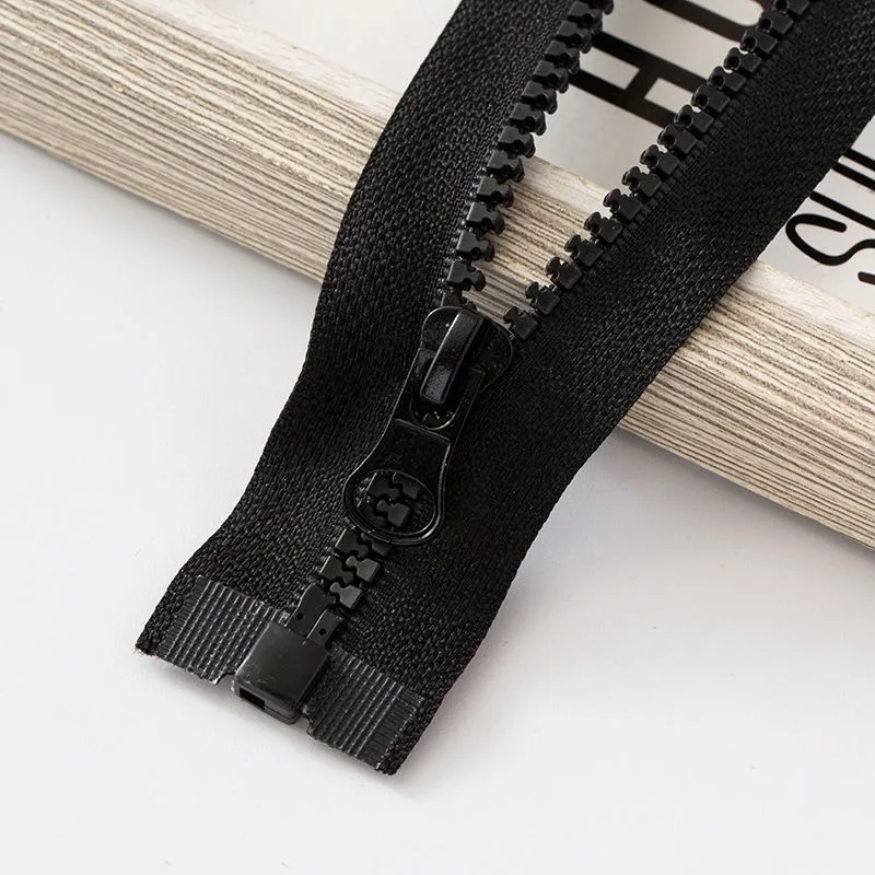 Resin Open-End Zipper for Garment Sewing and Accessories