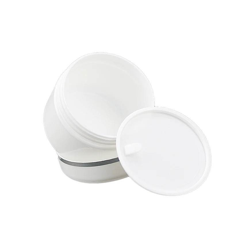 Plastic Cosmetic Cream Jar Empty Makeup Loose Powder Jar Face Cream Pot 24PCS 10g/20g/30g/50g/100g/150g/200g/250g moisturizer jar cosmetic pot jars