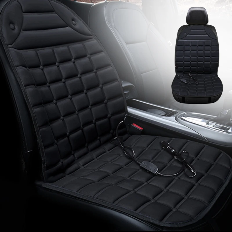 UniversalHeatedAutoSeatCoverCarSeatCushionHeaterDC12VWarmer
