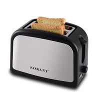 Multifunctional Toaster with 7 Baking Levels Double-sided Heating with Bagel Function for Home Breakfast Office 1