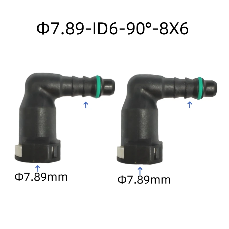 Connecteur De Tuyau Carburant 6mm Mâle/8mm Femelle Pour Yamaha Hors-bord - Pièce 6Y1-24305-06-00