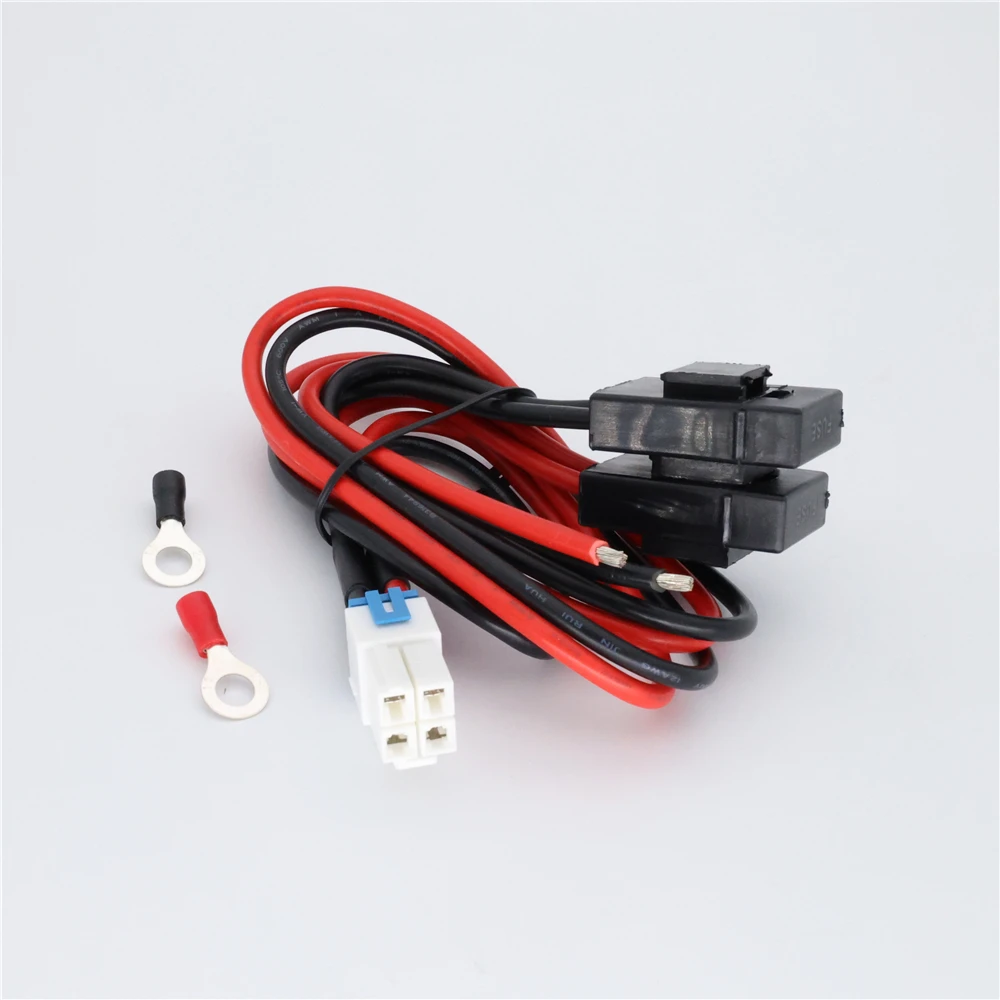 Shortwave Radio Power Cord Cable For Yaesu FT-450 FT-991 Kenwood TS-480 ICOM IC-7000 IC-7600 Walkie-Talkie Power Cord Cable