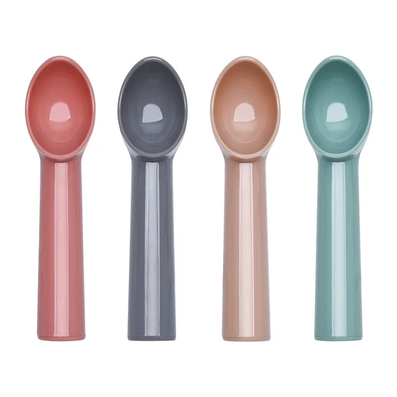 Ice Cream Scoops Stacks Thickened PP Ice Cream Digger Non-Stick Fruit Ball Maker Watermelon Tools Kitchen Gadgets ice cream scoop