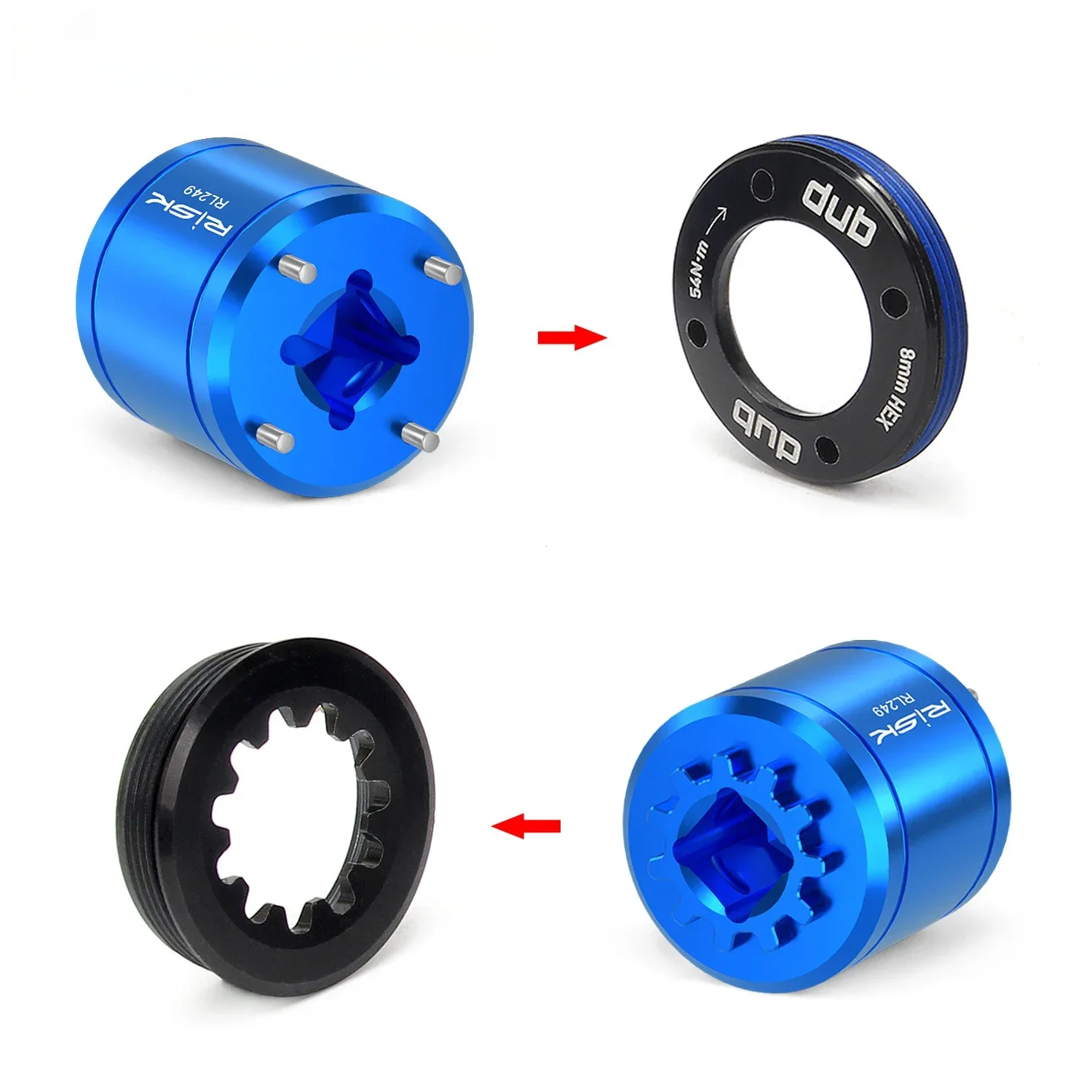 2-in-1 DUB Crankset Removal Tool 3