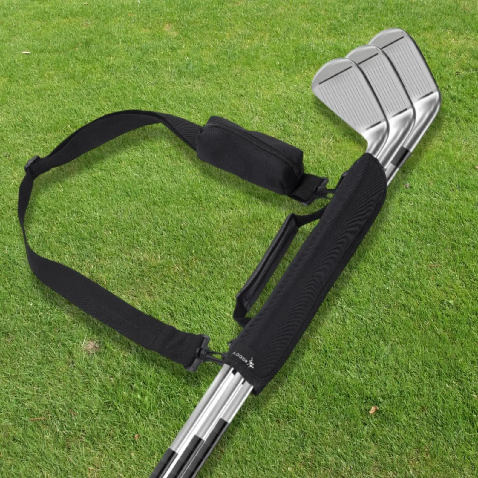 

Golf Club Carry Bag Driving Range with Ball Pouch Golf Training Case Golf Club Bag Storage Bag for Unisex Adults Kids Men Women