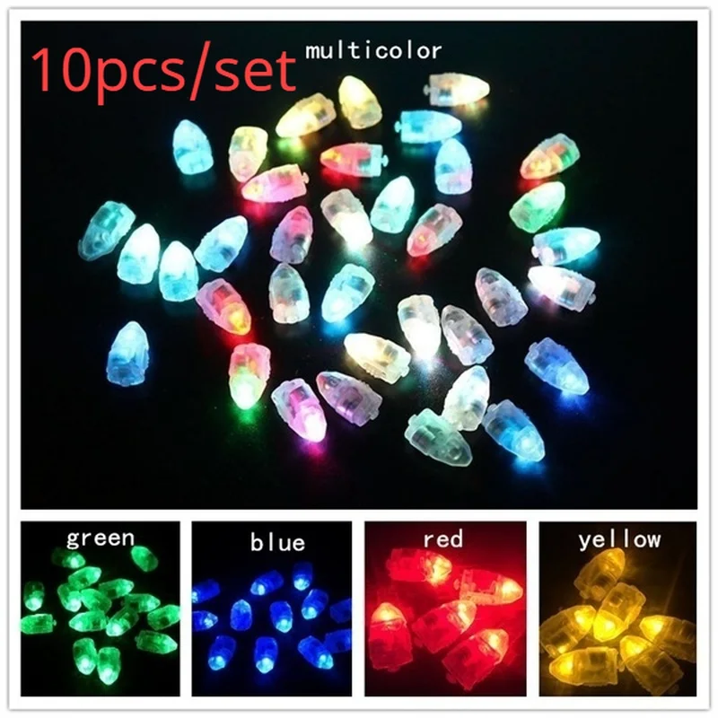 10pcssetLuminousBalloonLightLEDBalloonLightSwitchFlashing